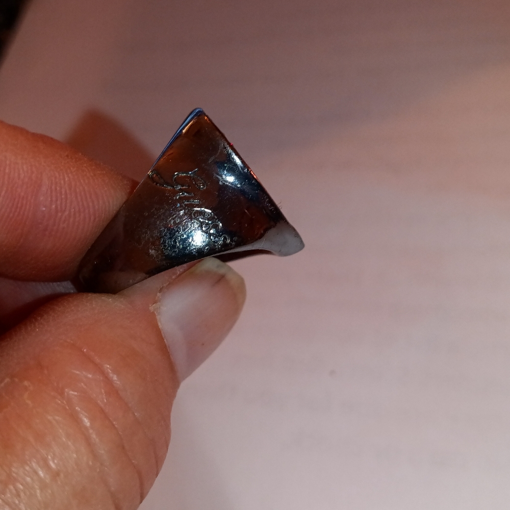 Guess Brand Red Rhinestone Ring - Picture 7 of 7